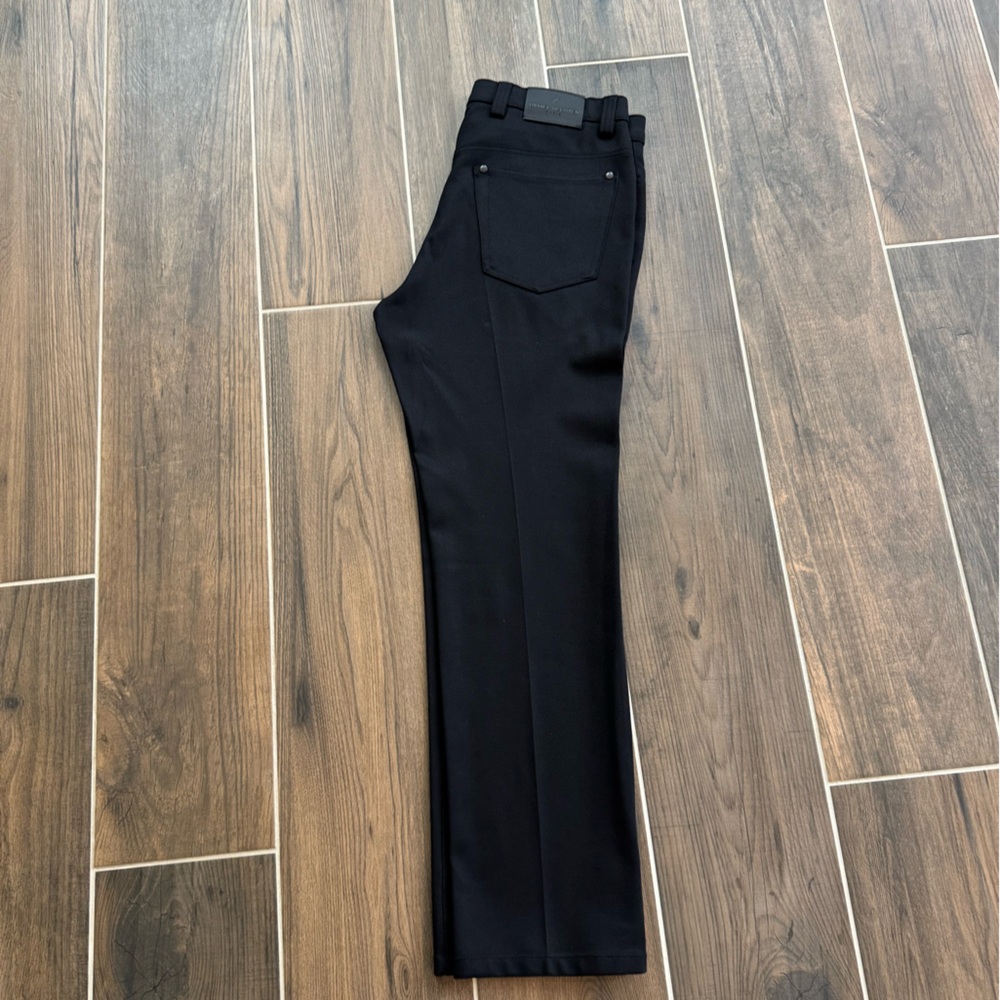 Daniel Hechter Black Trousers with Striped Lining